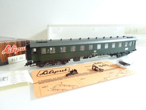 Liliput H0 843 00 Personenwagen 2. Klasse der DB in OVP PR908