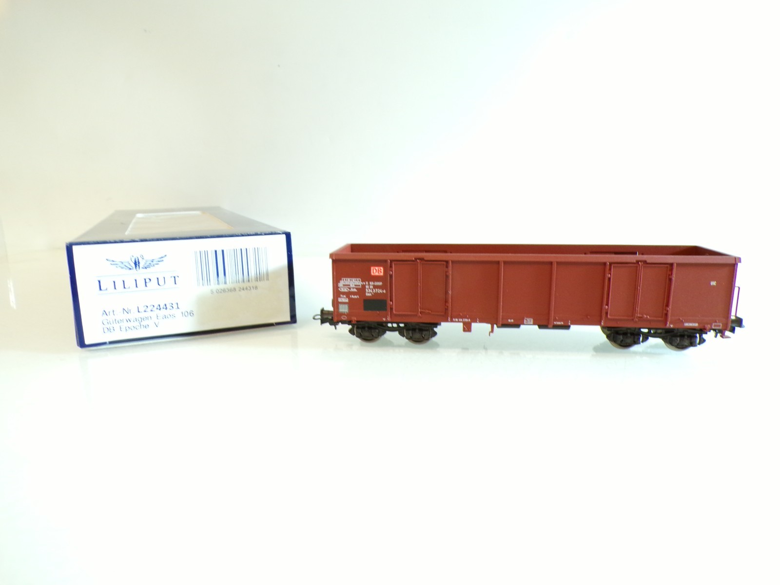 Liliput H0 L224431 Hochbordwagen der DB in OVP BH1366