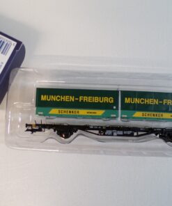 Liliput H0 L235220 Containertragwagen 2 Container Schenker der DB in OVP BH1791