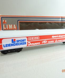Lima H0 30 9220 gedeckter Güterwagen L Sport Leiendecker in OVP RR3747