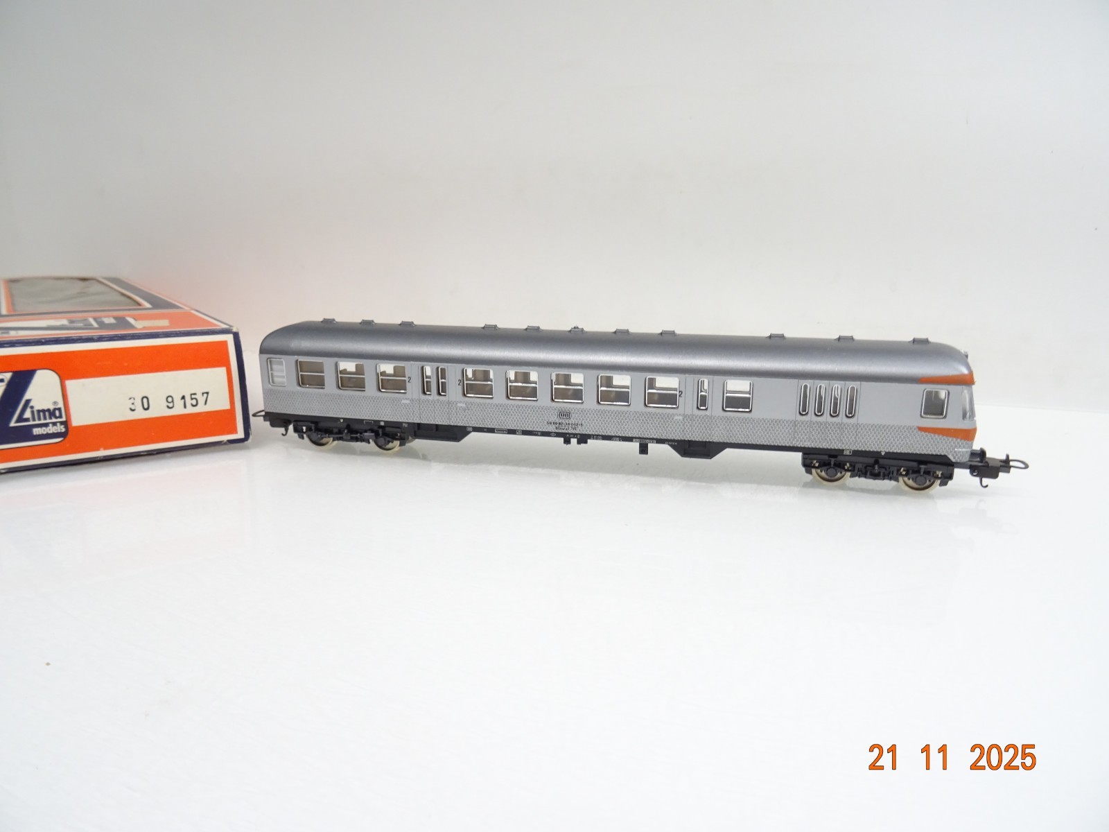 Lima H0 309157 Steuerwagen Silberling 2. Kl./Gepäckabt. der DB in OVP BH1318