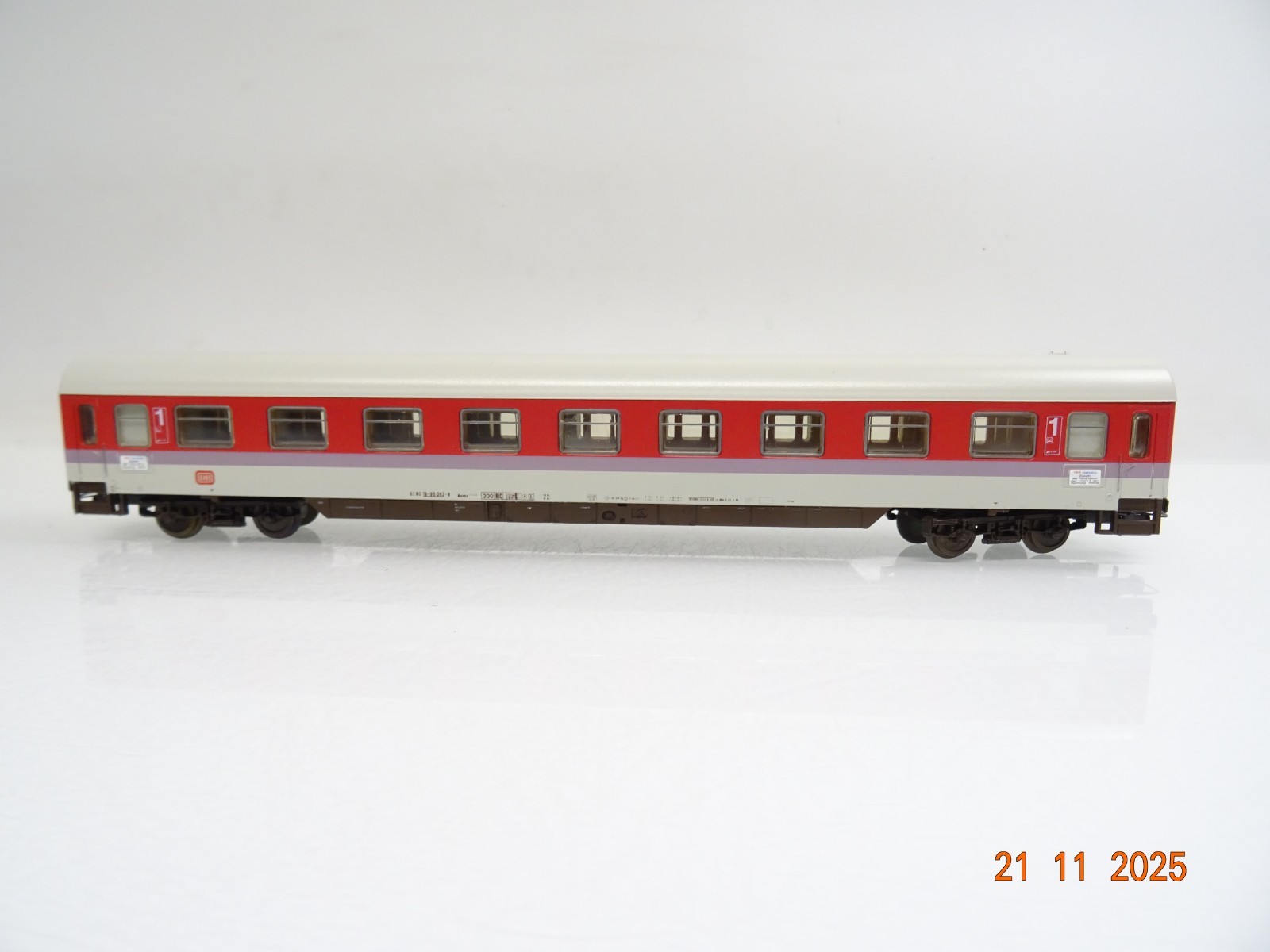 Lima H0 309580K Personenwagen 1.Kl. der DB in OVP BH1321 – Bild 3