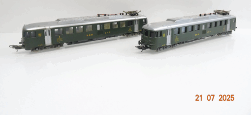 Lima H0 AC Schweiz Triebwagen RBe 4/4 mit Steuerwagen der SBB JL1655 o.