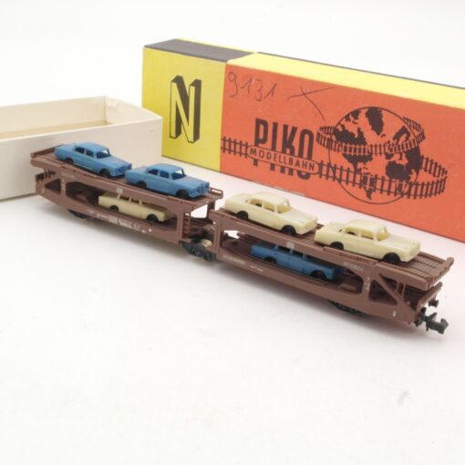 Lima N Autotransportwagen mit 6 PKW der DB in EVP RR3940 – Bild 4