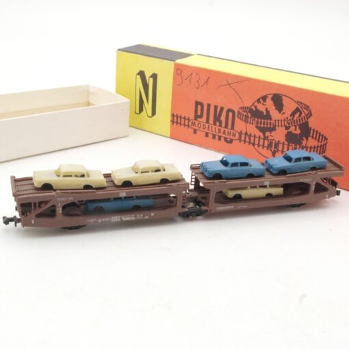 Lima N Autotransportwagen mit 6 PKW der DB in EVP RR3940