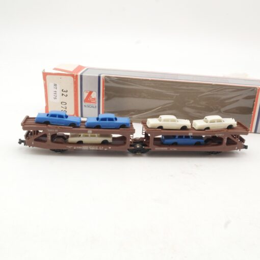 Lima N Autotransportwagen mit 6 PKW der DB in EVP RR3978 – Bild 3