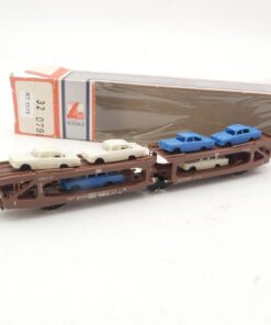 Lima N Autotransportwagen mit 6 PKW der DB in EVP RR3978