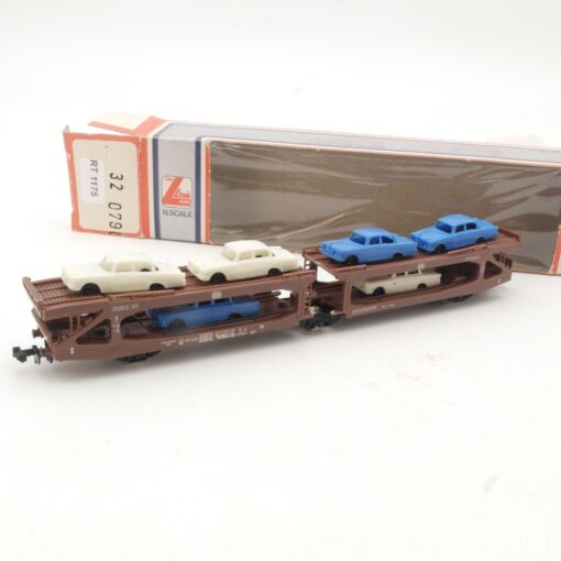 Lima N Autotransportwagen mit 6 PKW der DB in EVP RR3978