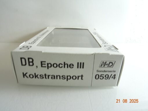 M-D H0 Sonderserie 059/4 Kokstransport Leerverpackung siehe Foto PK724 – Bild 3