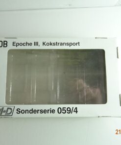 M-D H0 Sonderserie 059/4 Kokstransport Leerverpackung siehe Foto PK724