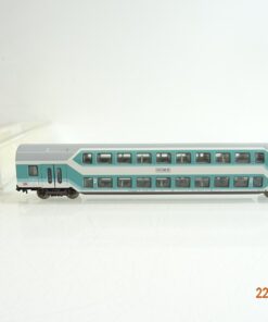 MINITRIX N 13756 Doppelstockwagen 2. Kl. der DB in OVP PR3436