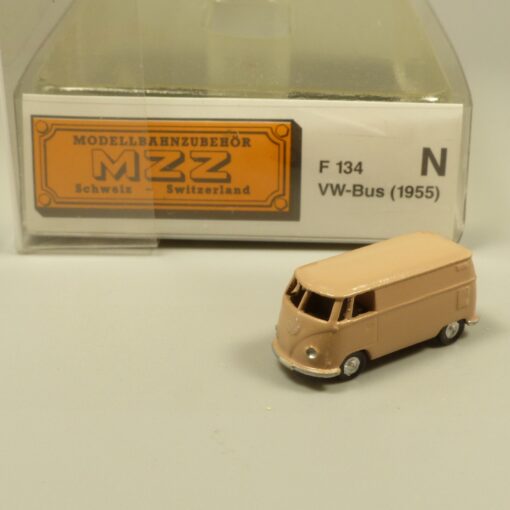 MZZ Modellbahnzubehör Spur N F134 VW T1 Kastenwagen (1955) rar in OVP EX6340