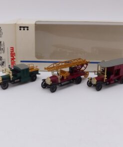 Märklin 1:87 H0 1893 Oldtimer Set 3 Fahrzeuge der Feuerwehr in OVP EX6832