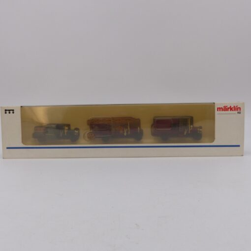 Märklin 1:87 H0 1893 Oldtimer Set 3 Fahrzeuge der Feuerwehr in OVP EX6832 – Bild 4