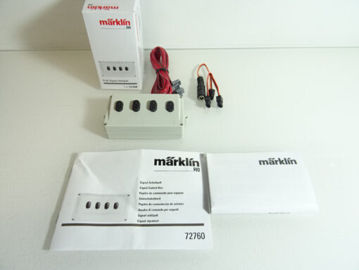 Märklin 72760 Profil Signal Stellpult neuwertig in OVP CK2228