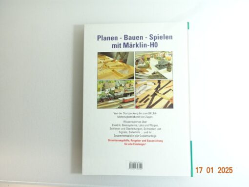 Märklin Buch die elektrische Eisenbahn Planen Bauen Spielen CK5337 o. – Bild 3
