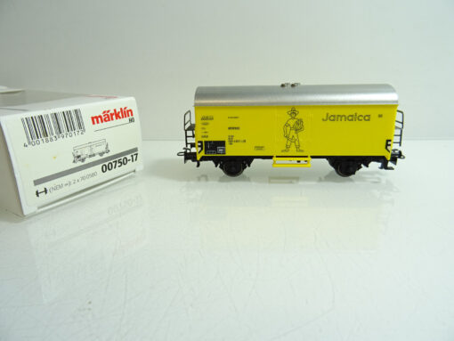 Märklin H0 00750-17 Kühl/ Bananenwagen Jamaica in OVP AR8019