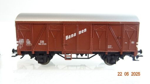 Märklin H0 00755-01 gedeckter Güterwagen Bananen der DB in OVP PR7932 – Bild 3