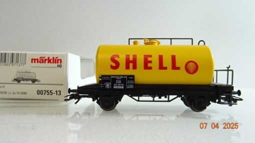 Märklin H0 00755-13 Kesselwagen Shell der DB in OVP PR7010