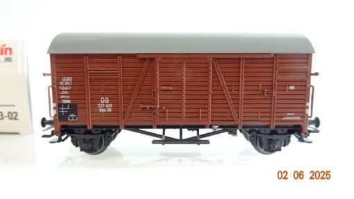 Märklin H0 00773-02 gedeckter Güterwagen der DB in OVP PR8113 – Bild 4