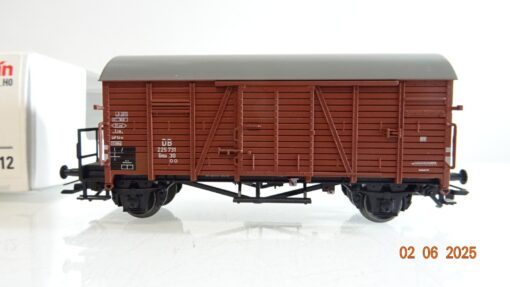Märklin H0 00773-12 gedeckter Güterwagen der DB in OVP PR8120 – Bild 4