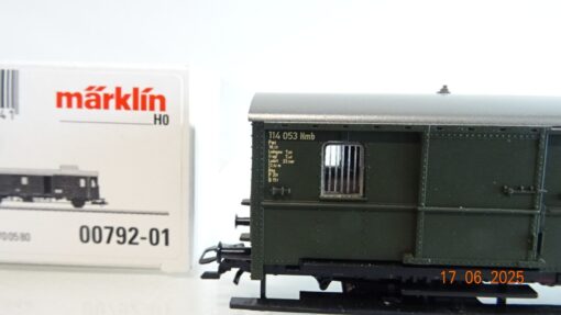 Märklin H0 00792-01 Gepäckwagen der DB in OVP PR8494 – Bild 3