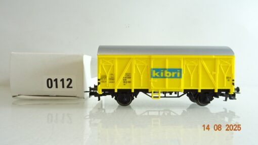 Märklin H0 0112 gedeckter Güterwagen Kibri der DB in OVP PR9518