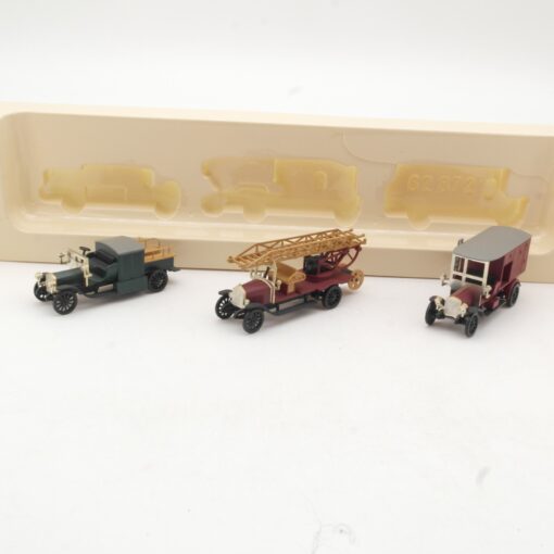 Märklin H0 1893 3er-Set Oldtimer-Einsatzfahrzeuge in OVP RR1393 – Bild 3
