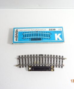 Märklin H0 2239 K-Gleis Schaltgleis gebogen in der OVP CK5958