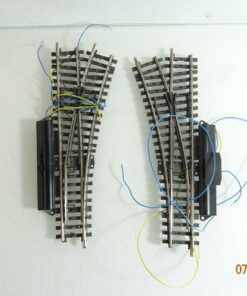 Märklin H0 2263 K Gleis elektrische Weichenpaar siehe Foto PK1303