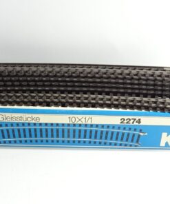 Märklin H0 2274 K Gleis gebogenes Gleis r.902,4mm 7 Stück s. Foto in OVP CK8164