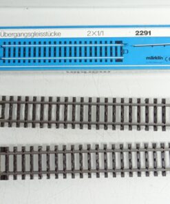 Märklin H0 2291 K-Gleis Übergangsgleisstück 2.tlg s. Foto in OVP CK8167