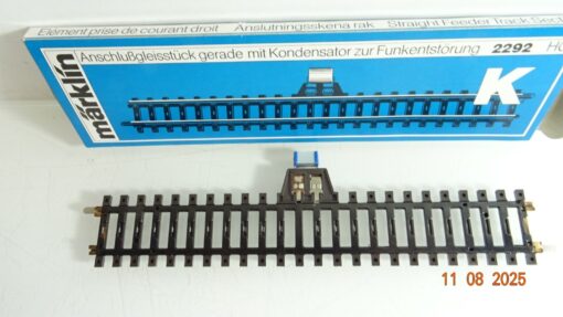 Märklin H0 2292 K-Gleis Anschlussgleis mit Kondensator in OVP RR2708 – Bild 3