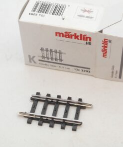 Märklin H0 2293 gerades Gleis 41,3 mm K Gleis 10 Stück in OVP RG2425