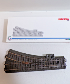 Märklin H0 24612 Weiche rechts siehe Foto in OVP PK2969
