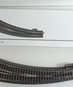 Märklin H0 24772 C Bogenweiche re mit Antrieb, Decoder, Laterne in OVP CK9645