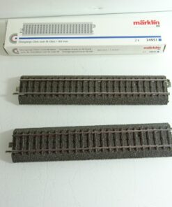 Märklin H0 24951 Übergangsgleis zum M Gleis 2 Stück siehe Foto in OVP CK8444