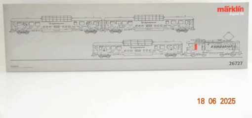 Märklin H0 26727 Schweden Ausflugszug 4tlg. tagkompaniet Digital in OVP JL1013 – Bild 3