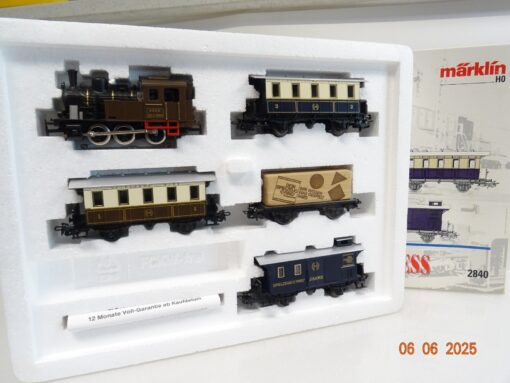 Märklin H0 2840 Zug-Set 5tlg. Jubiläums-Express in OVP JL957