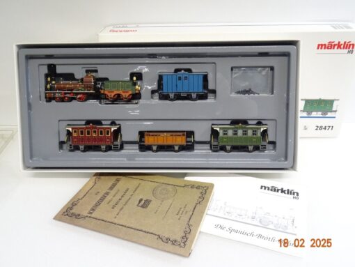 Märklin H0 28471 Schweiz Zugset Spanisch-Brötli-Bahn Delta in OVP LE8719
