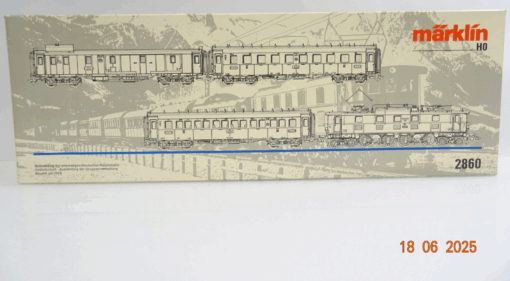 Märklin H0 2860 Zugset 4tlg. Bayern Schnellzug um 1926 in OVP JL1010 – Bild 3