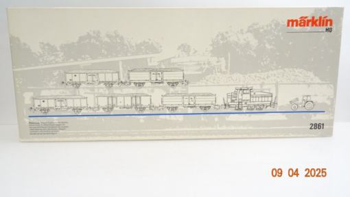 Märklin H0 2861 Zug-Set 6tlg. Rübenzug mit Diesellok DHG 500 in OVP LE9958 – Bild 3