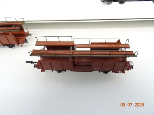 Märklin H0 28631 Autotransportzug VW Werk mit 16 PKW Delta in OVP JL1167 – Bild 7