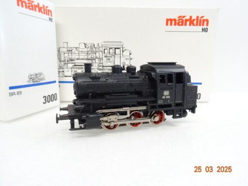 Märklin H0 3000 Dampflok BR 89 006 der DB in OVP LE9659