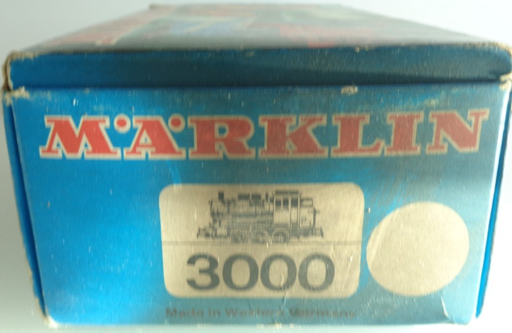 Märklin H0 3000 Leerverpackung siehe Foto PK1887