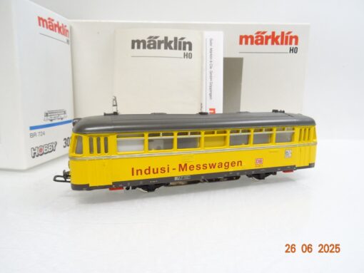 Märklin H0 3013 Schienenbus BR 724 Indusi-Messwagen in OVP JL1093