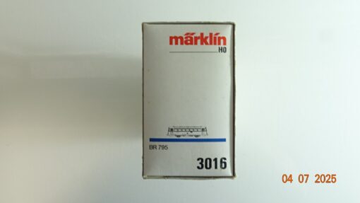 Märklin H0 3016 BR 795 Schienenbus Leerverpackung siehe Foto CK9339