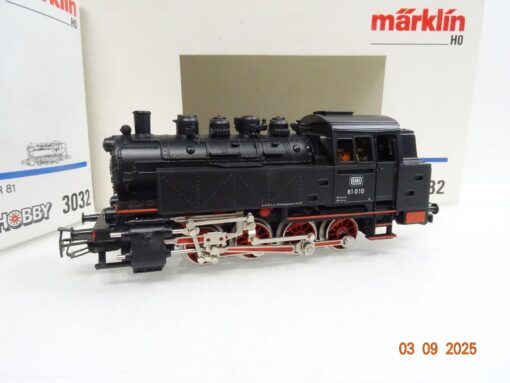 Märklin H0 3032 Dampflok BR 81 010 der DB in OVP JL2743
