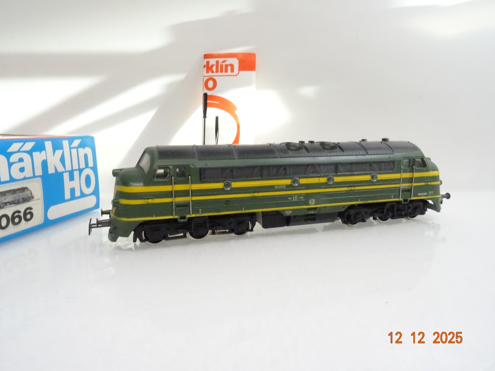 Märklin H0 3066 Belgien Diesellok Serie 204.008 der SNCB in OVP JL5020