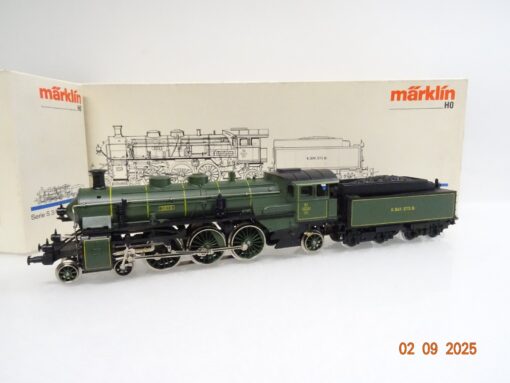 Märklin H0 3092 Dampflok BR S 3/6 3673 der K.Bay.Sts.B. in OVP JL2714
